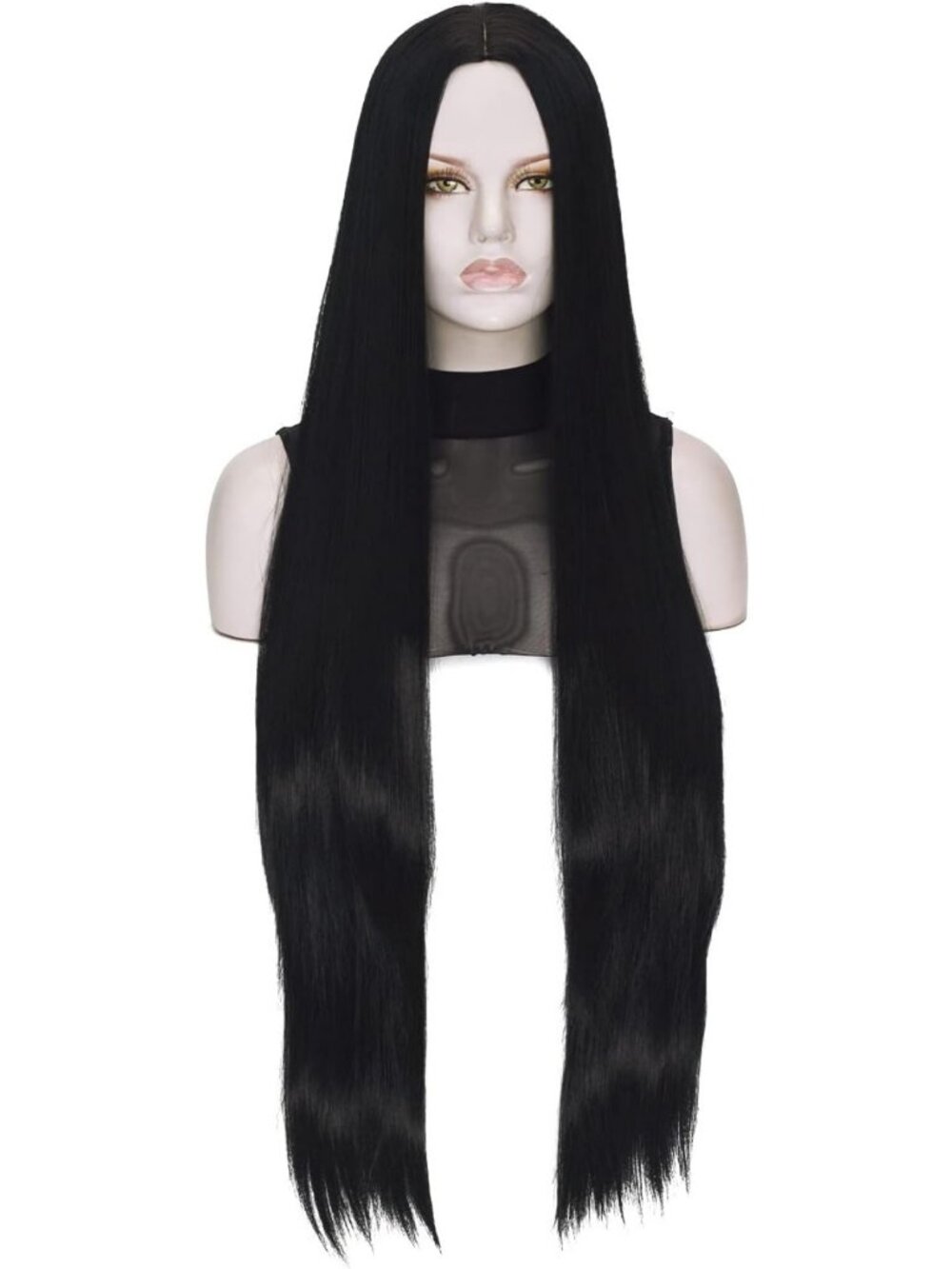40" Long Straight Middle Parting Wig for Holiday Party, Cosplay & Daily Wear